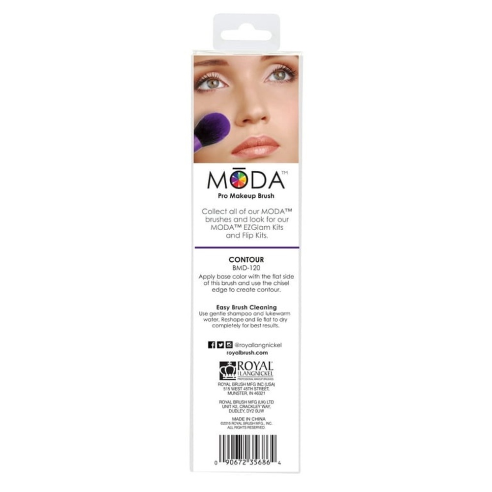 NWT Moda Brush Contour Makeup Brush - Picture 2 of 4